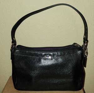 Small black coach bag
